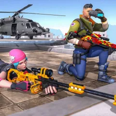 Commando Gun Shooting