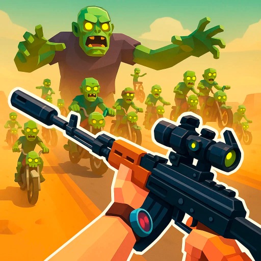 Play game Zombie Road: Shooter with Destruction